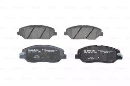 Compre 986494227 Bosch Sapatas do freio dianteiras de disco