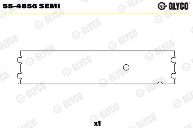 Bucha de biela Glyco 554856SEMI preço, a partir de 3,45 USD