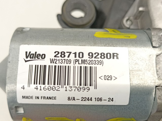 Motor de limpador pára-brisas de vidro traseiro Renault (RVI) 287109280R preço, a partir de 73,21 USD