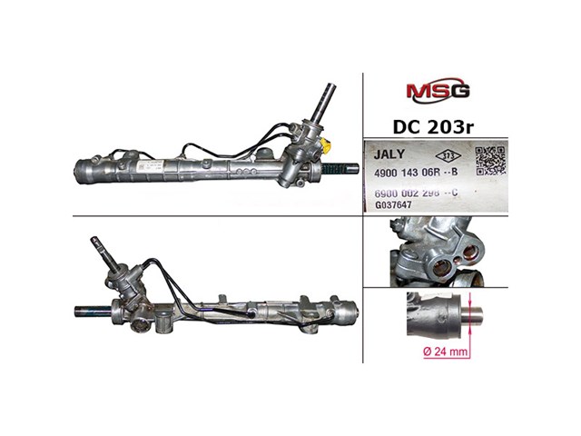 Compre DC202R MSG Rebuilding Cremalheira da direção