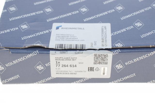 Folhas inseridas principais de cambota, kit, 1ª reparação ( + 0,25) Kolbenschmidt 77264614 preço, a partir de 131,77 USD