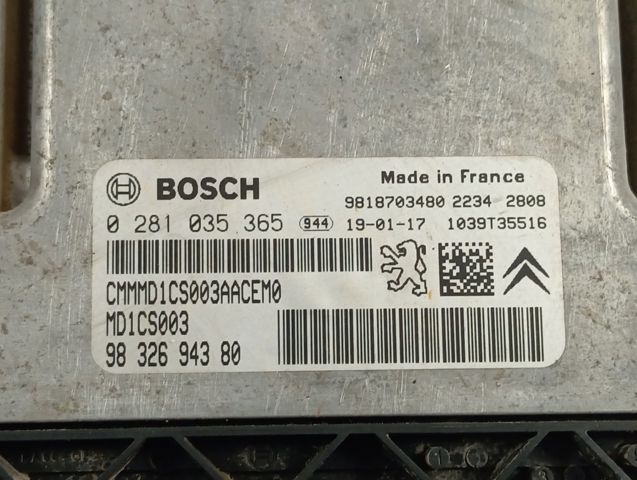  Peugeot/Citroen 9832694380 preço, a partir de 351,53 USD