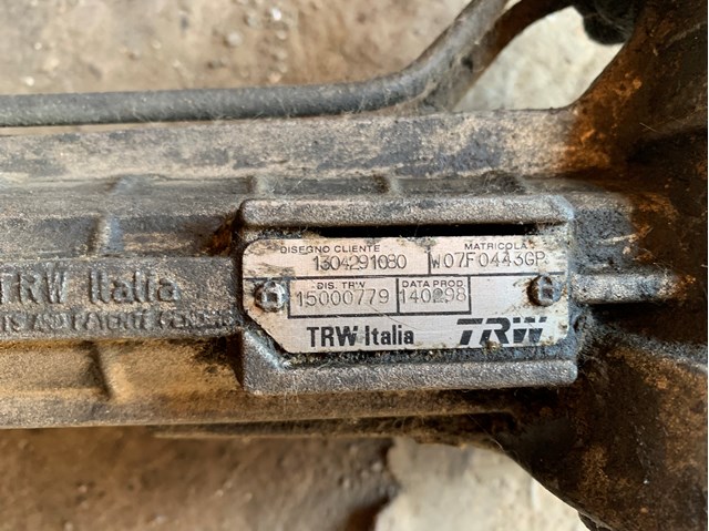 Cremalheira da direção 1304291080 Fiat/Alfa/Lancia
