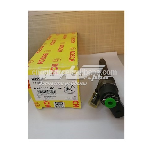 Injetor de injeção de combustível 0445110181 Bosch