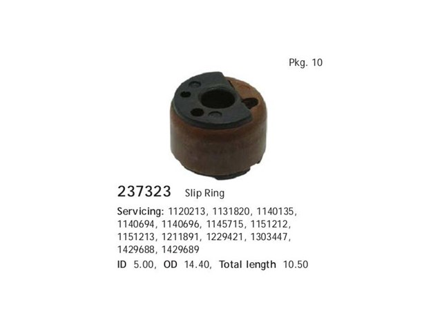 Tubo coletor de rotor do gerador Cargo 237323 preço, a partir de 4,22 USD