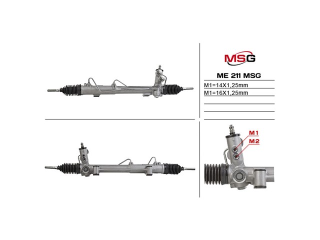ME211 MSG Cremalheira da direção