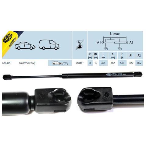 Compre GS0218 Magneti Marelli Amortecedor de tampa de porta-malas (de 3ª/5ª porta traseira)