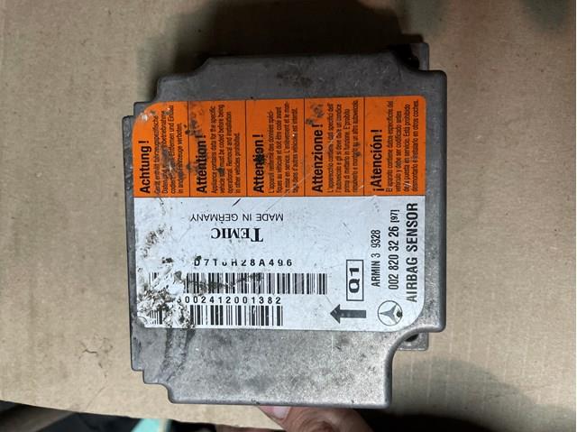 0028203226 Mercedes Módulo processador de controlo da bolsa de ar (Centralina eletrônica AIRBAG)