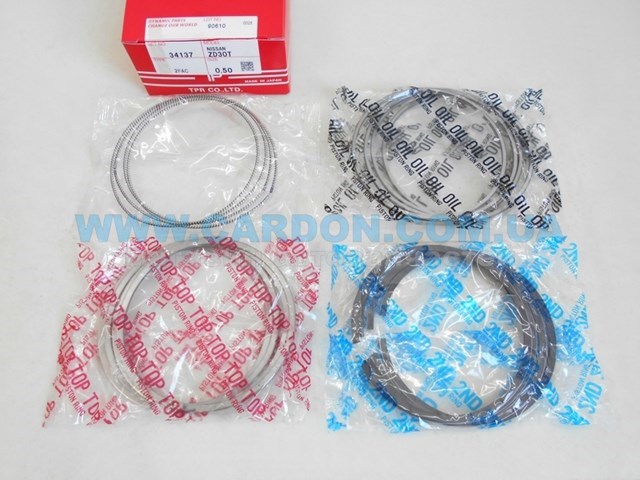 Kit de anéis de pistão de motor, 2ª reparação ( + 0,50) TPR 34137050 preço, a partir de 86,79 USD