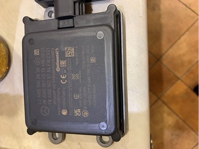 Sensor de radar de distância A0009002839 Mercedes