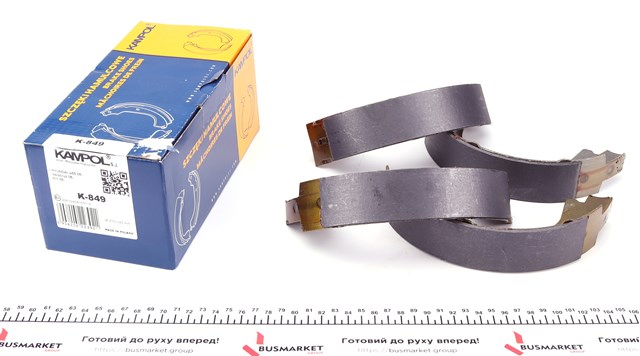 Sapatas do freio de estacionamento Kampol K849 preço, a partir de 49,76 USD