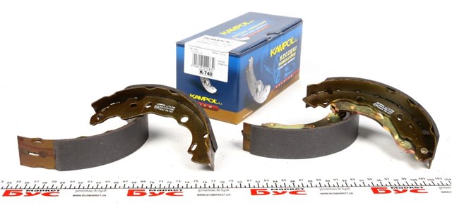 Sapatas do freio traseiras de tambor Kampol K740 preço, a partir de 31,20 USD