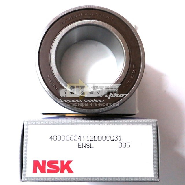 40BD6624T12DDUCG31 NSK Rolamento de acoplamento do compressor de aparelho de ar condicionado