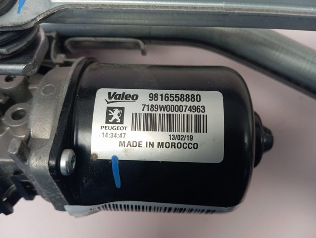 Trapézio de limpador pára-brisas 9816558880 Peugeot/Citroen