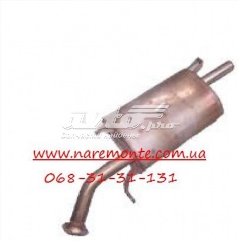  Silenciador, parte traseira Geely CK I sedan (2005 - 2008) I