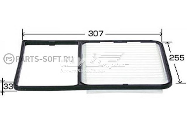 A1016 JS Asakashi Filtro de ar