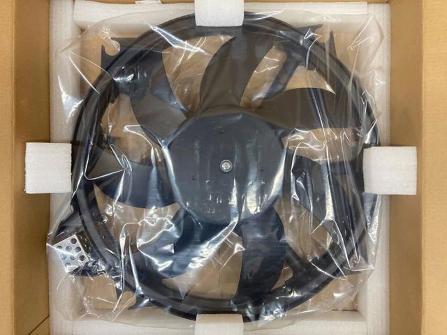 Ventilador elétrico de esfriamento montado (motor + roda de aletas) 601423W1 Polcar
