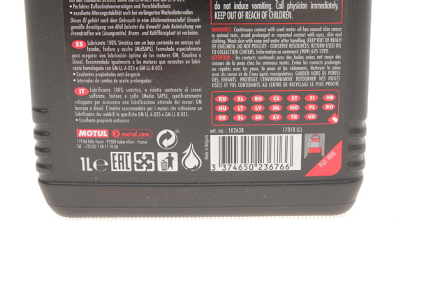 Óleo para motor 860011 Motul