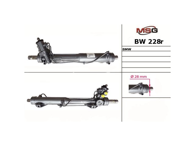 Cremalheira da direção MSG Rebuilding BW228R preço, a partir de 790,33 USD