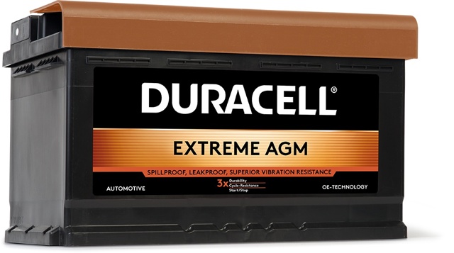 DE80AGM Duracell Bateria recarregável (PILHA)