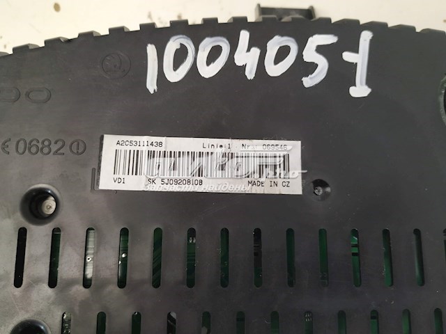 Compre 5J0920810B VAG Painel de instrumentos (quadro de instrumentos)