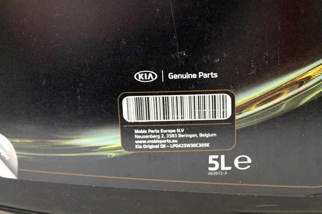 Óleo para motor Hyundai/Kia LP0425W30C305K preço, a partir de 96,53 USD