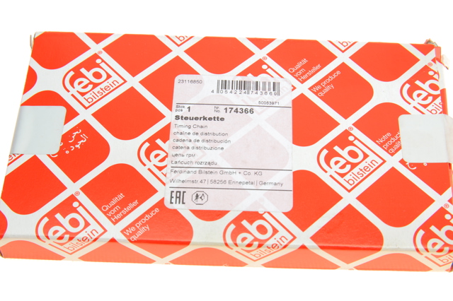 Cadeia do mecanismo de distribuição de gás para Citroen C4 SPACETOURER 3D