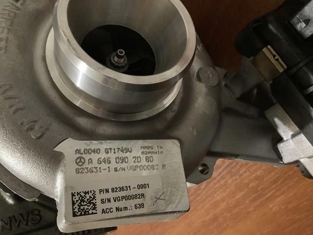 Turbina Mercedes A6460902080 preço, a partir de 504,02 USD