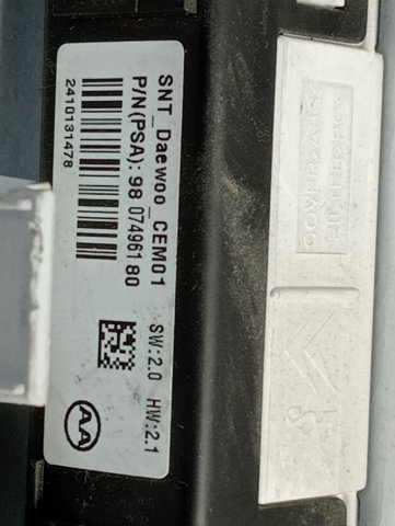  Opel 9818840980 preço, a partir de 37,52 USD