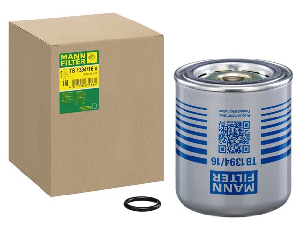 Filtro de secador de ar (separador de umidade e óleo) (TRUCK) Mann-Filter TB139416X preço, a partir de 38,85 USD