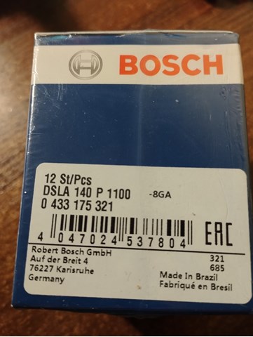2437010083 Bosch Pulverizador de diesel do injetor