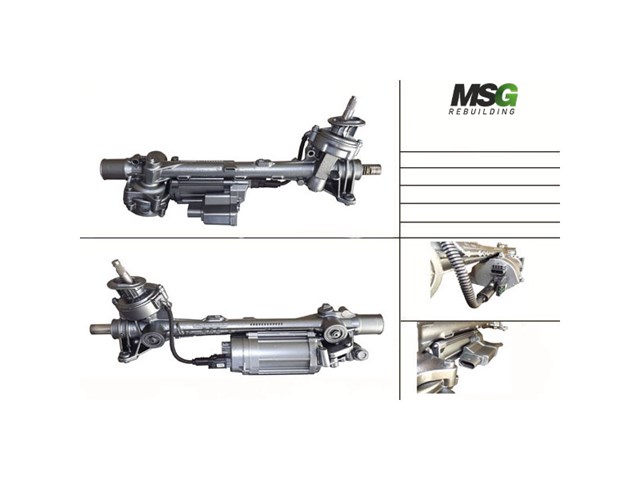 Cremalheira da direção MSG Rebuilding VW412NL00R