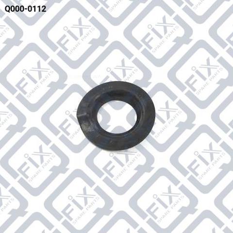 Q0000112 Q-fix Espaçador (anel de borracha) da mola traseira inferior