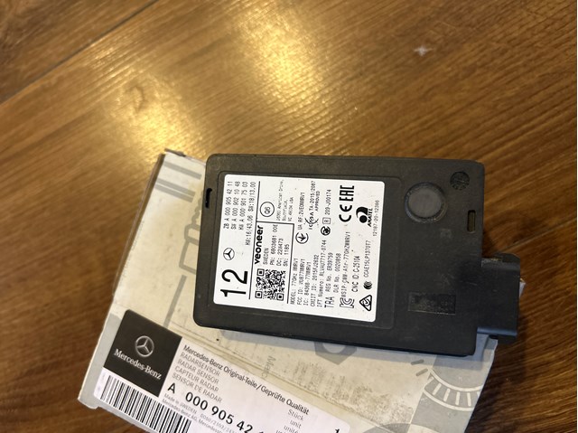 Sensor de radar de distância A0009054211 Mercedes