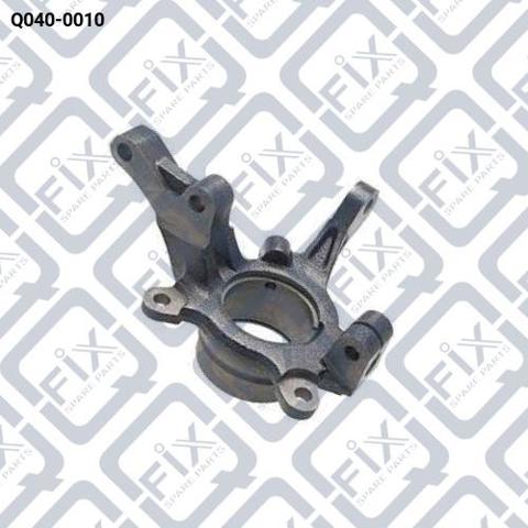 Q0400010 Q-fix Pino moente (extremidade do eixo) dianteiro direito