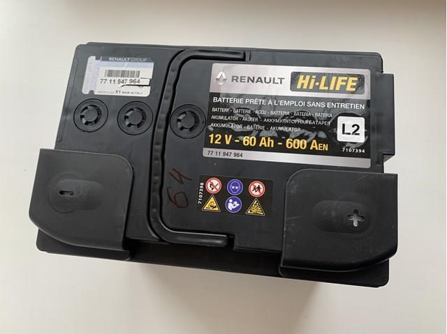 Compre 7711947964 Renault (RVI) Bateria recarregável (PILHA)