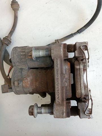 LR061381 Land Rover Suporte do freio traseiro esquerdo