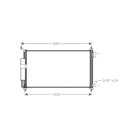 Compre FP50K379 FPS Radiador de aparelho de ar condicionado