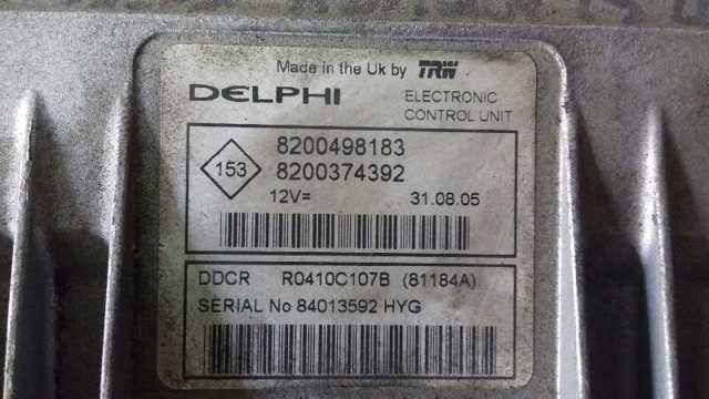 8200498183 Nissan/Infiniti Módulo de direção (Centralina eletrônica) de motor