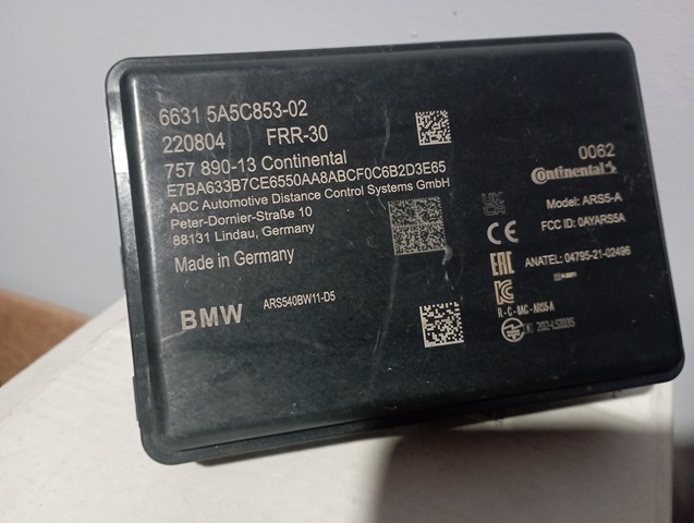 Sensor de radar de distância BMW 66315A5C853 preço, a partir de 4328,19 USD