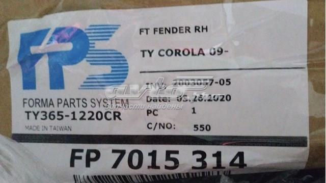 Pára-lama dianteiro direito FPS FP7015314 preço, a partir de 66,02 USD