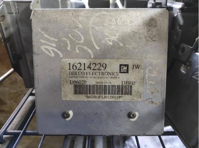 16214229 Opel Módulo de direção (Centralina eletrônica) de motor