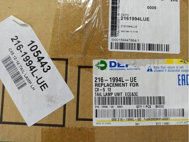 Lanterna traseira esquerda externa TYC 116470001N preço, a partir de 151,65 USD