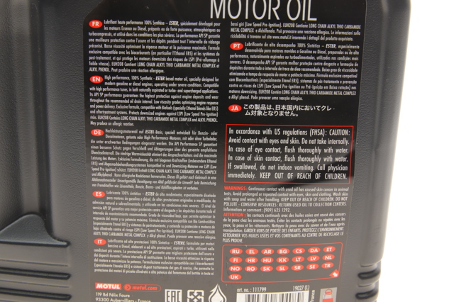 824406 Motul Óleo para motor