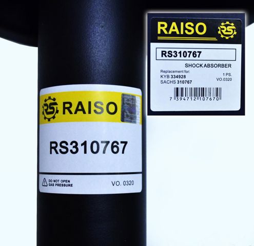 Amortecedor dianteiro Raiso RS310767