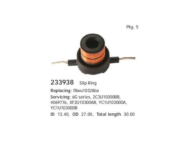 Tubo coletor de rotor do gerador Cargo 233937 preço, a partir de 5,06 USD