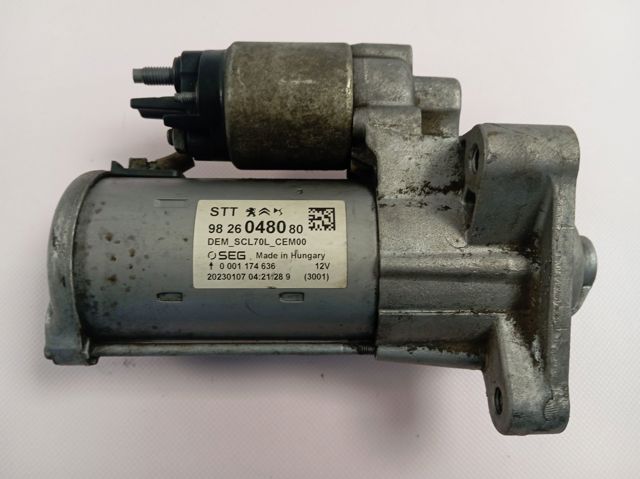 Motor de arranco Peugeot/Citroen 9826048080 preço, a partir de 126,21 USD