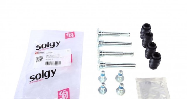 223036 Solgy Kit de reparação de suporte do freio traseiro