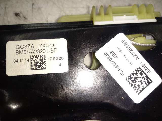 Mecanismo de acionamento de vidro da porta dianteira esquerda BM51A23201BF Ford
