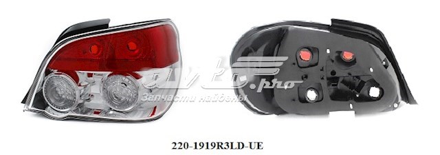 Lanterna traseira direita para Subaru Impreza II GD